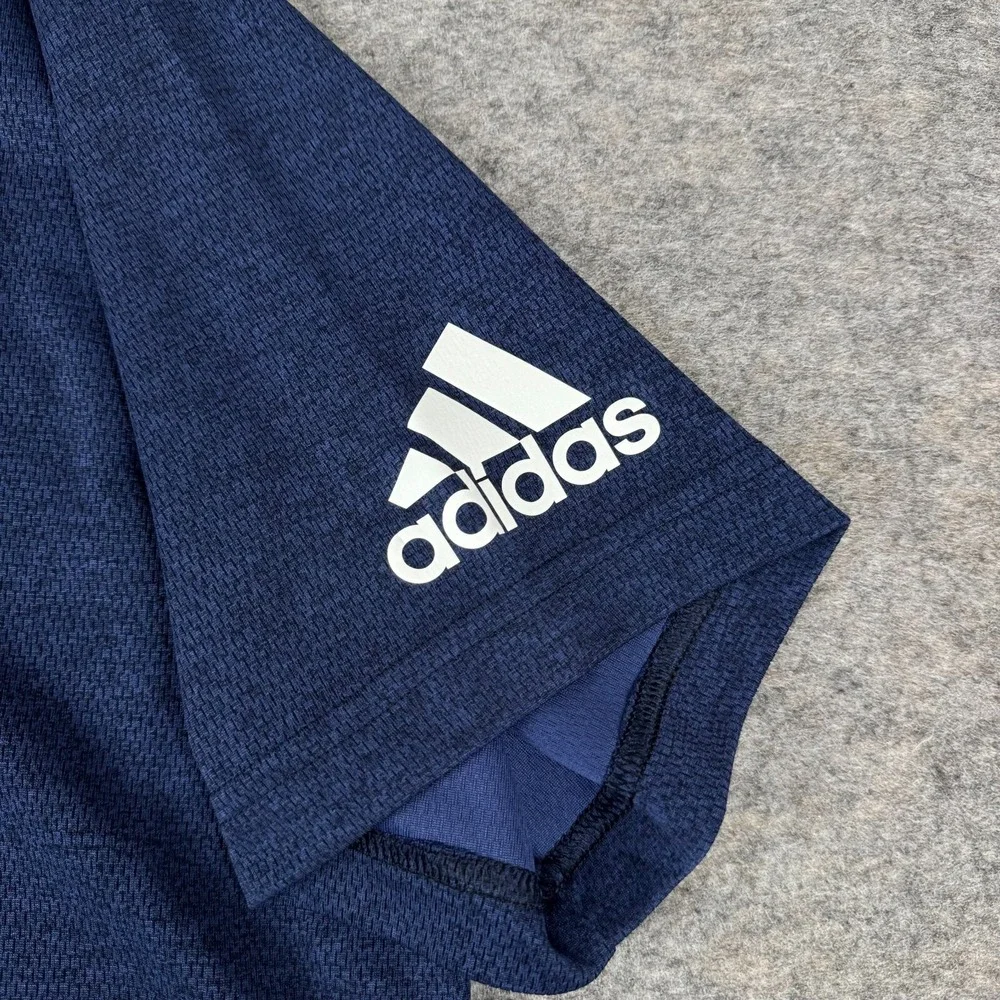 Adidas Climalite T-Shirt Tee Blue Mens Large L